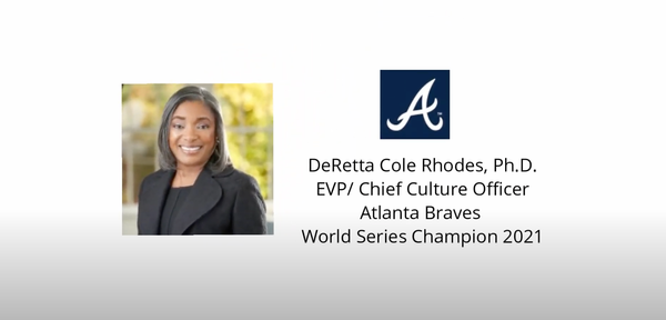 Dr. Deretta Rhodes, EVP/Chief Culture Officer of the Atlanta Braves