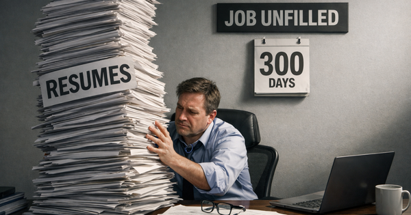 The Hiring Paradox: Why More Applicants Do Not Fix Structural Talent Gaps