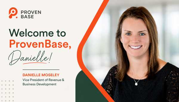 Danielle Moseley Joins ProvenBase as Vice President, Revenue & Business Development